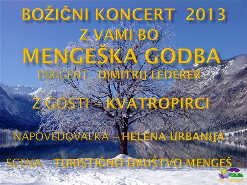 BOŽIČNO NOVOLETNI KONCERT