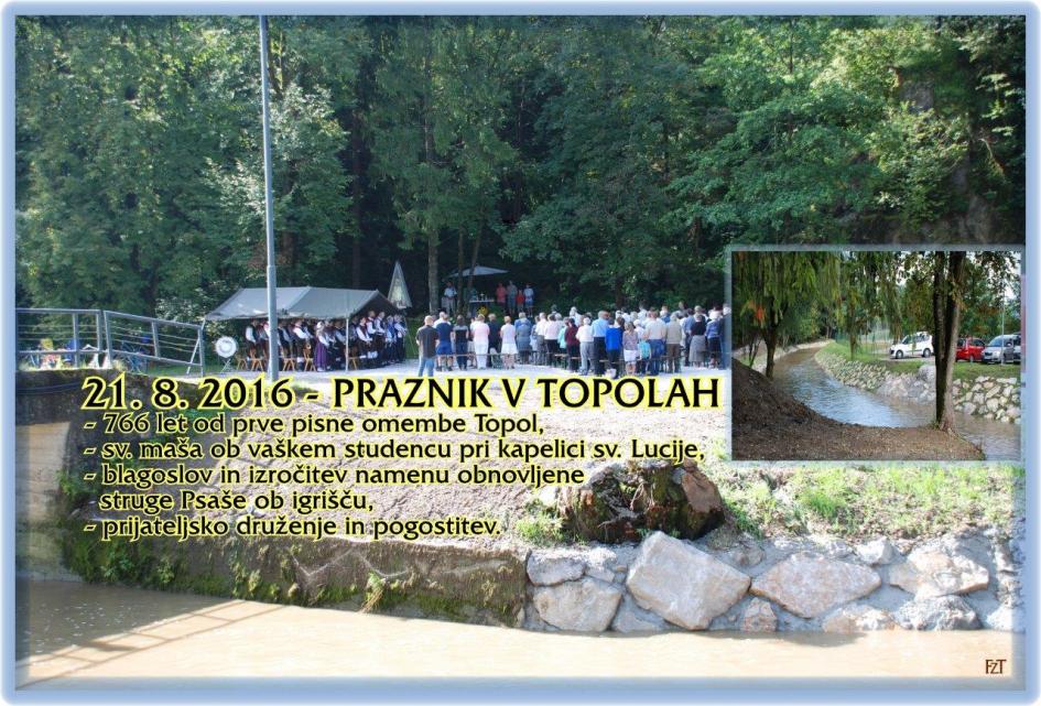 PRAZNIK V TOPOLAH - 2016