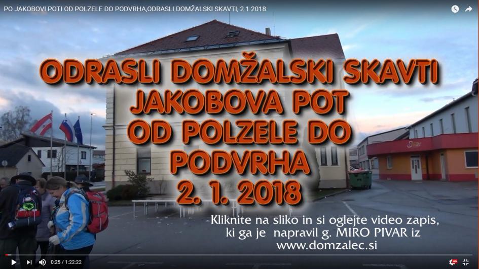 Po Jakobovi poti od Polzele do Podvrha