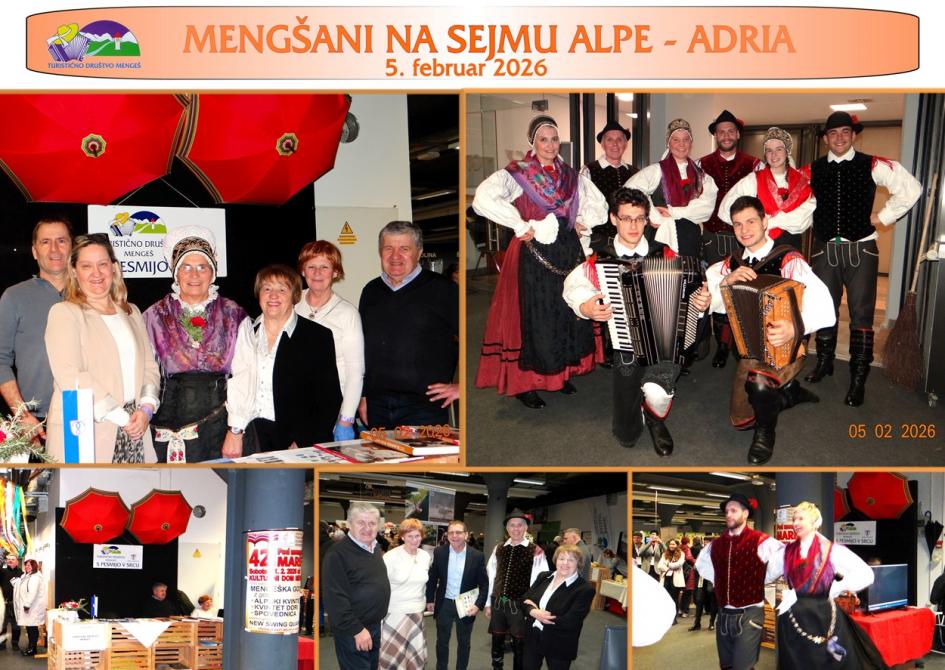 MENGŠANI NA SEJMU ALPE ADRIA