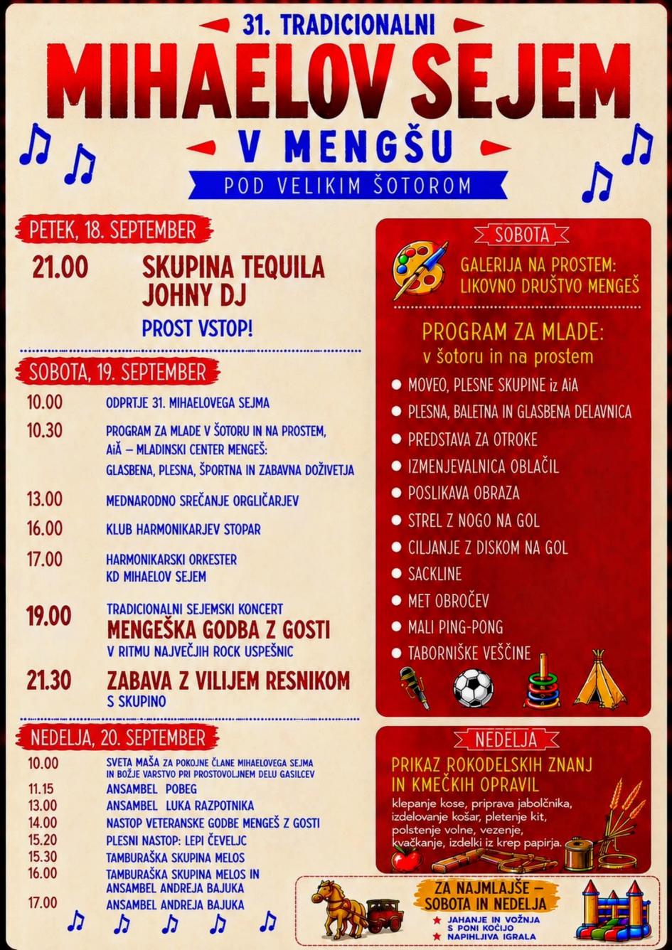 MIHAELOV SEJEM V MENGŠU