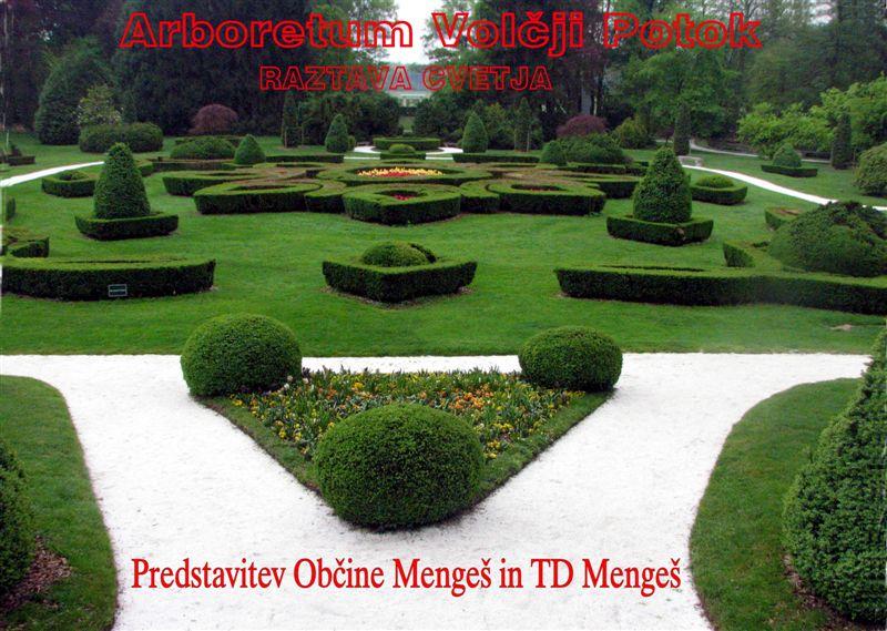 PREDSTAVITEV OBČINE MENGEŠ IN TURISTIČNEGA DRUŠTVA MENGEŠ NA RAZSTAVI CVETJA V ARBORETUMU