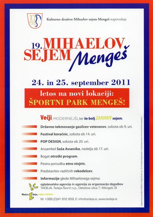 19. MIHAELOV SEJEM V MENGŠU